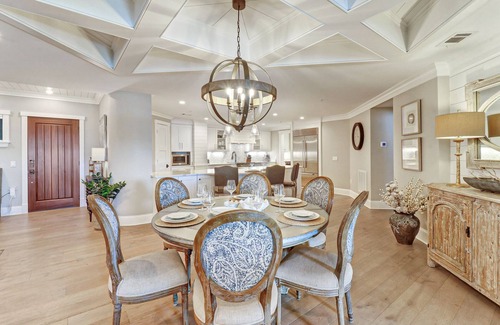 North Forest Beach Villa | Beautiful oceanfront 5 Bedroom villa with pool access & steps from Coligny