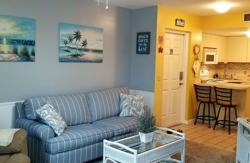 Port Canaveral Condo | Beautiful Ocean/Beach Front Resort On Cocoa Beach Corner unit with local owners!