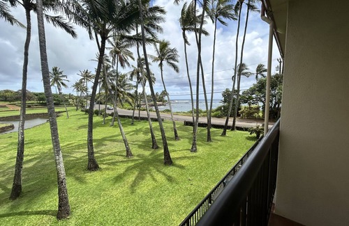 Poipu Condo | Beautiful Ocean view of Sunny South Shore at Poipu Beach in Kauai