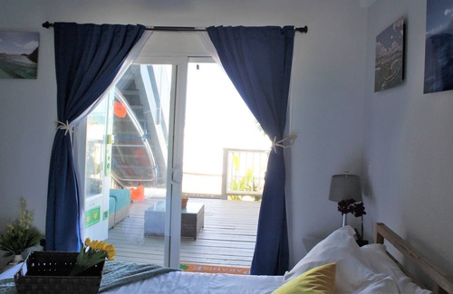 Hauula Bed & Breakfast | Beautiful ocean view room, 1 minute walk to the beach
