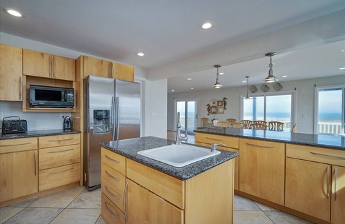 Sandbridge House | Beautiful Oceanfront Home with Elevator and Dolphin Jumping Views!