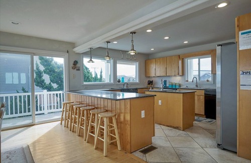 Sandbridge House | Beautiful Oceanfront Home with Elevator and Dolphin Jumping Views!