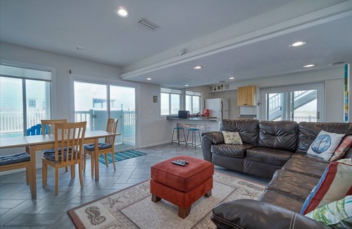 Sandbridge House | Beautiful Oceanfront Home with Elevator and Dolphin Jumping Views!