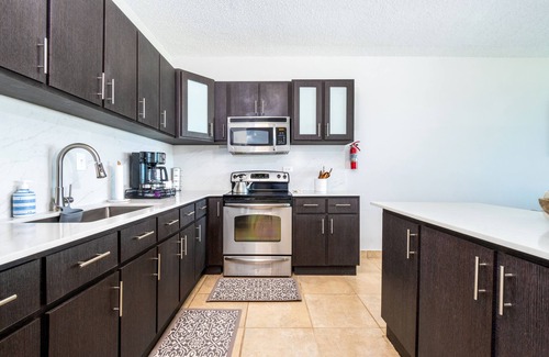 Espinar Condo | Beautiful Oceanfront 2 bedroom, 2 bath condo Aguada, PR