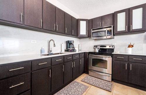 Espinar Condo | Beautiful Oceanfront 2 bedroom, 2 bath condo Aguada, PR