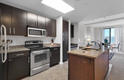 Aurora Highlands Apartment | Beautiful Pentagon City Views | 2BR w/Terrace & Roofdeck
