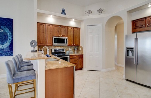Burnt Store Villa | Beautiful Pool Home with Gulf access