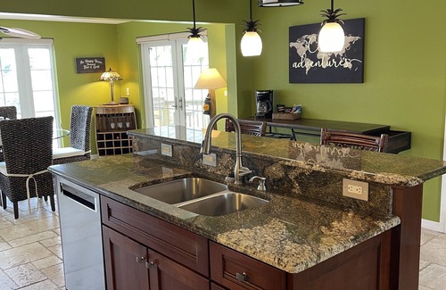 Yacht Club House | Beautiful Pool Home Located on a Gulf Access Canal