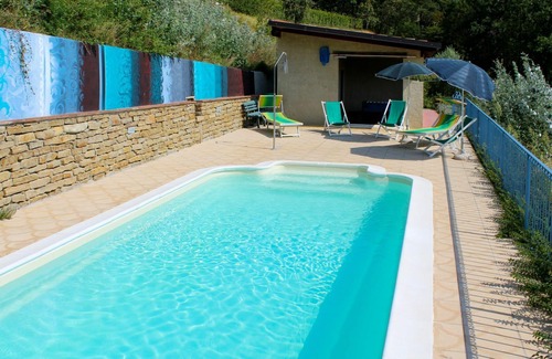 Cossano Belbo House | Beautiful private villa for 10 people with private pool, A/C, patio and pets allowed