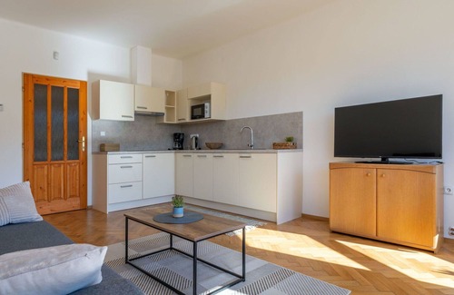 Albrechtice v Jizerskych horach Villa | Beautiful private villa for 24 people with private pool, WIFI, TV, terrace and parking