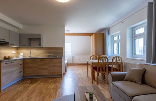 Albrechtice v Jizerskych horach Villa | Beautiful private villa for 24 people with private pool, WIFI, TV, terrace and parking