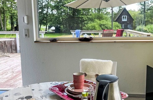 Rheinsberg House | Beautiful private villa for 2 guests with TV, terrace and pets allowed