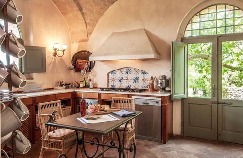 Montalcino Villa | Beautiful private villa with A/C, private pool, WIFI, TV, patio, panoramic view and parking