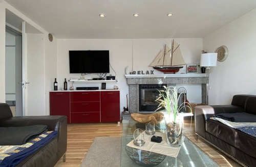 Lugano House | Beautiful private villa for 6 guests with WIFI, TV, patio, panoramic view and parking
