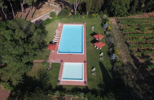 Palaia Villa | Beautiful private villa for 22 people with A/C, WIFI, private pool and terrace