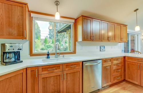 Arbor Heights House | Beautiful Seattle Home w/Patio ~ 9 Mi to Downtown