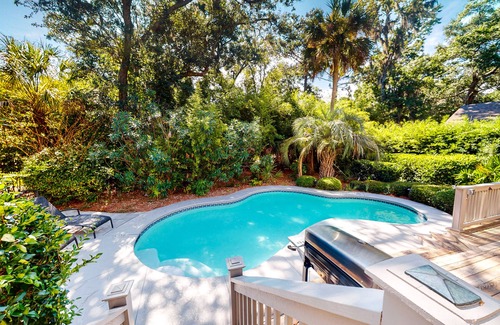 Palmetto Dunes House | Beautiful & Spacious House Near Beach w/Shared Tennis Court, Private Pool, WiFi