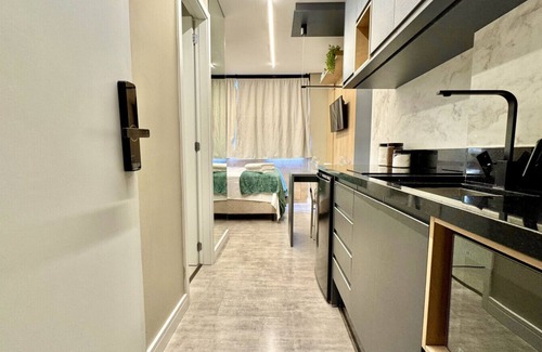 Matriz Apartment | Beautiful studio in Elysia, with a beautiful view and air conditioning