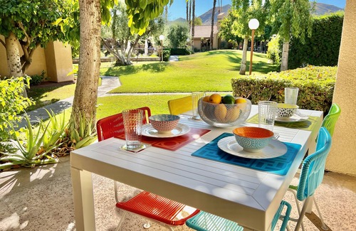 Araby Condo | Beautiful Style, Home Office, Pickle Ball, Tennis, Big Pool-Spa