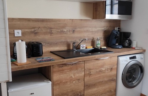 Cote de Granit Rose Apartment | Beautiful T2 Trégastel with garden, near beaches and shops