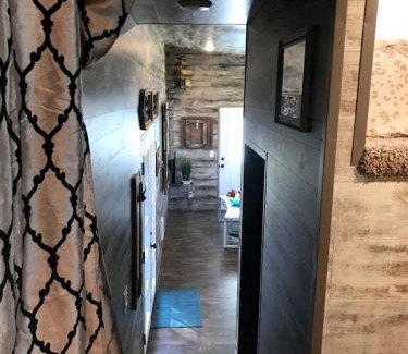 Irwin House | Beautiful Tiny House with Wrap-Around Deck and Skylight for a Romantic Escape in Irwin, Idaho