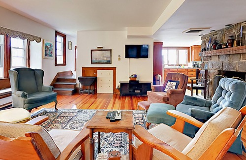 Georgetown House | Beautiful, Traditional Maine Home With Great Porch, Sand Beach, And Water Views