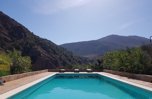 Agustinos Villa | Beautiful, tranquil, Orgiva retreat with large private pool, Las Alpujarras,