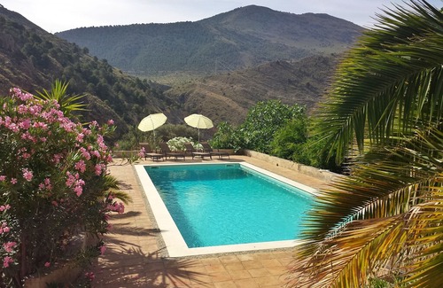 Agustinos Villa | Beautiful, tranquil, Orgiva retreat with large private pool, Las Alpujarras,