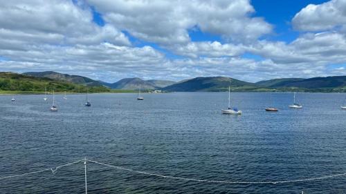 Port Bannatyne Apartment | Beautiful Upper Apartment/Stunning Sea Views, Isle of Bute