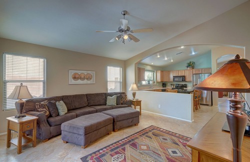 San Tan Valley House | Beautiful Vacation Home with Private Outdoor Pool & Spa In Johnson Ranch Comm.