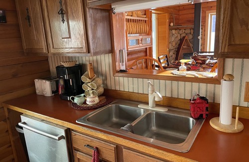 Cooper Landing Cabin | Beautiful View from our Lakefront Log Cabin