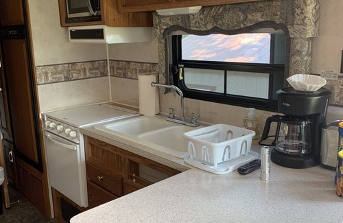 Lakeside House | Beautiful views of flathead lake in our 30 ft trailer with two slides. You are w
