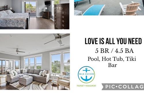 Sneads Ferry House | Beautiful Views! Private Heated Pool & Hot Tub!