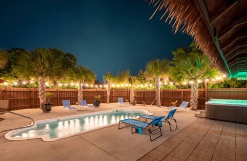Sneads Ferry House | Beautiful Views! Private Heated Pool & Hot Tub!