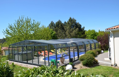 Sarlat-la-Caneda House | Beautiful "Villa des Pechs", covered swimming pool, private spa, sauna, SARLAT
