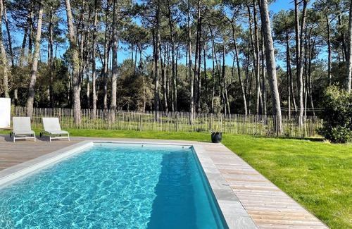 Labenne-Ocean House | Beautiful villa between beach and forest, with heated pool for a top vacation!