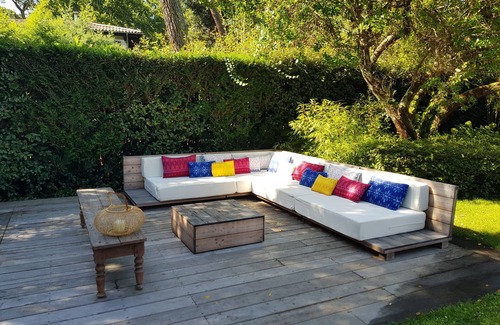 Pyla-sur-Mer Villa | Beautiful villa in private park at Pyla - Heated pool - Tennis - 80m beach