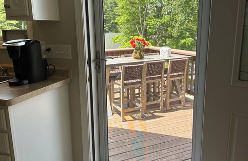 Le Roy House | Beautiful Waterfront Home with Gorgeous Views on All-Sports Lake