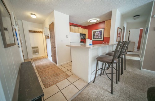 Mountain House Condo | Beautiful Winter Views, & a pool & hot tub onsite