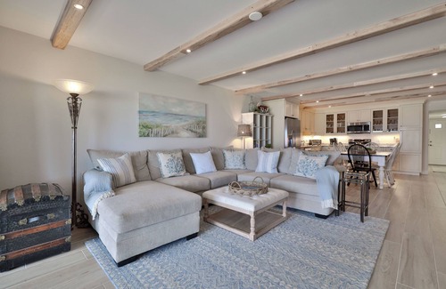 New Smyrna Beach Condo | Beautiful wood floors in this spectacular ground floor three bedroom, three bath.