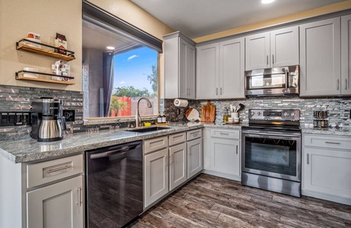 East Mesa House | Beautifully furnished Mesa home w/private backyard & heated pool. Come & relax!