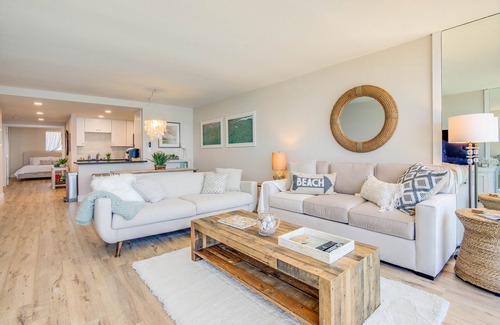 North Pacific Beach Condo | Beautifully remodeled 10th floor oceanfront condo