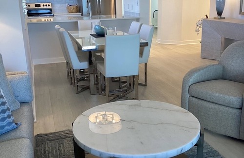 Park Shore Condo | Beautifully updated 3 bed 2 bath beachfront condo with Gulf views