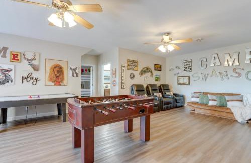 Sylvan Shores House | Beaver Lake Home with Game Room, Boat Slip and Views!