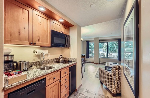 Peak 9 Condo | Beaver Run Condo: Ski In/Out, Hot Tubs, Dog-Friendly, Ground Floor