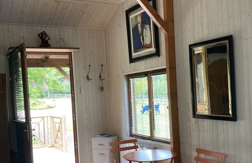 Beaufour-Druval Ski Chalet | Bed and breakfast with terrace in a detached chalet in Normandy