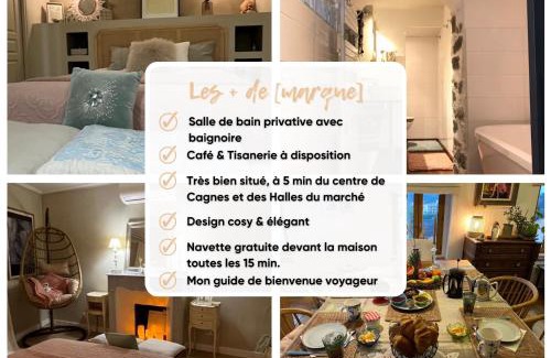 Cagnes-sur-Mer House | Bed & Breakfast Les Hauts de Cagnes vue mer et montagne