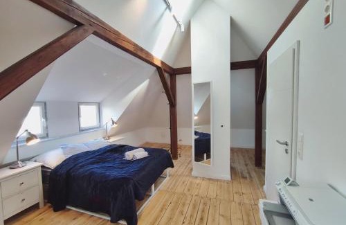 Borsdorf House | Bedroom with free parking