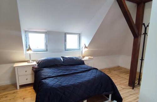 Borsdorf House | Bedroom with free parking