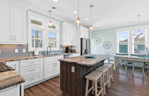 Ocean Isle Beach House | Beers and Sunshine at Ocean Isle Beach, Heated pool, elevator, across from beach access